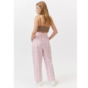 Urban Outfitters UO Pink Plaid Pants